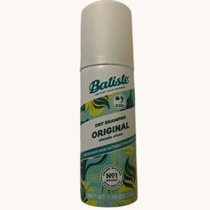 Batiste Original Dry Shampoo Classic Clean Travel Size 1.06 oz 30g with Keratin